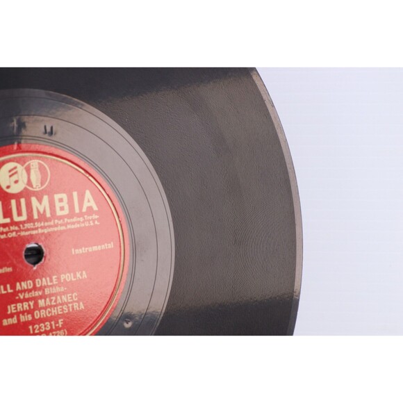 Jerry Mazanec - Hill And Dale Polka / Little Ann 1947 10" 78 rpm Record 12331-F - Picture 9 of 16